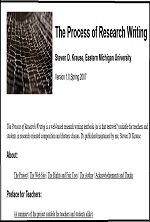 The Process of Research Writing