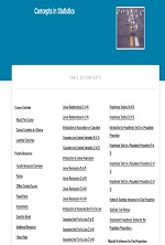 Concepts in Statistics