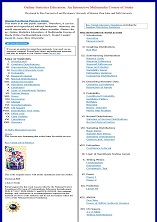 Online Statistics Education: An Interactive Multimedia Course of Study