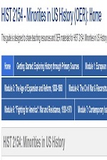 HIST 2154 - Minorities in US History