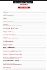 Intermediate Algebra BC Campus