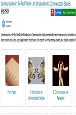 Communication in the Real World - An Introduction to Communication Studies