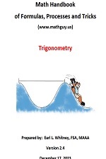 Trigonometry Math Handbook of Formulas, Processes and Tricks