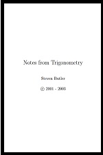 Notes from Trigonometry