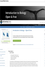 Introduction to Biology Open & Free