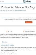 Introduction to Biology Saylor Course